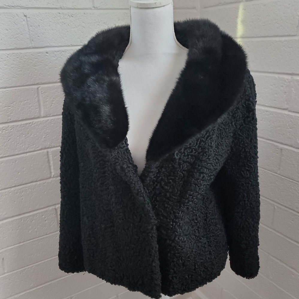 Vintage mink and lamb jacket fur label authority